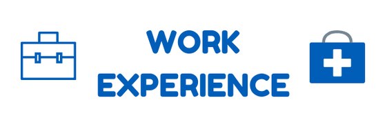 Work Experience. Clickable link.